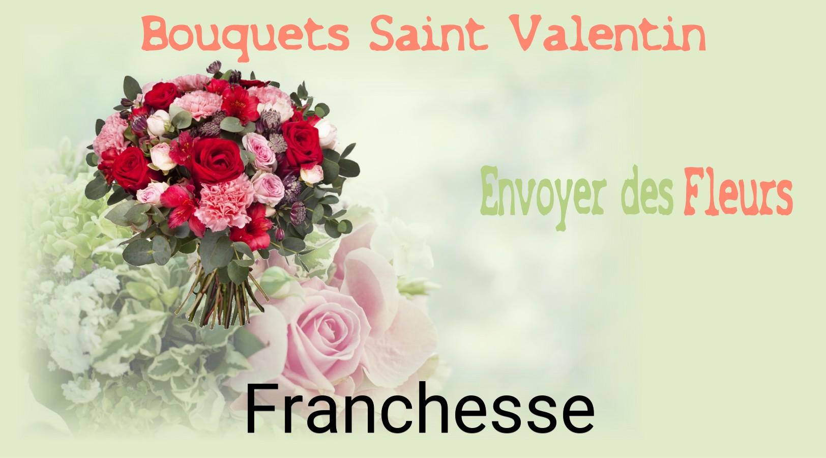 Roses de Saint-Valentin livrées à Franchesse